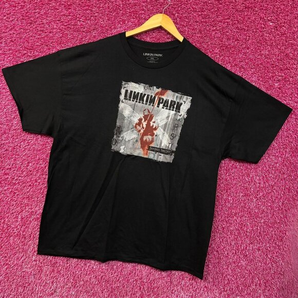 Linkin Park Hybrid Theory Album Cover T-Shirt 2XL - Picture 3 of 4